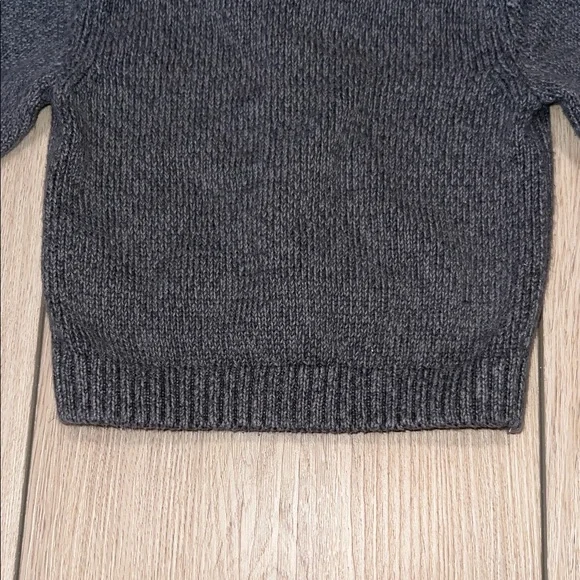 Carter's Gray Button-Up Sweater - Picture 9 of 14
